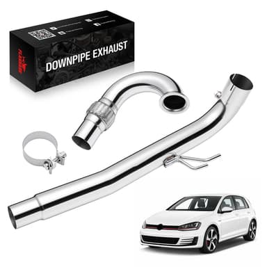 Flashark 3" Catless Downpipe for 2012–2015 Audi 2.0T A3 A4 A5 A6 Q3 Q5 S3 TT TTS