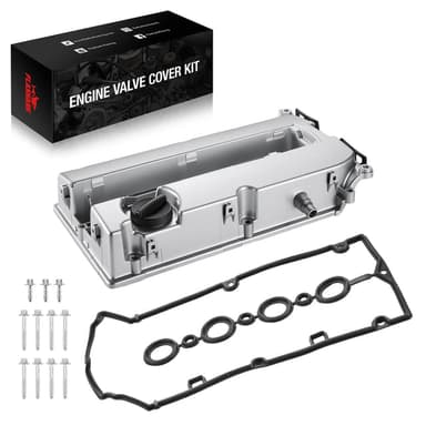 Flashark Aluminum Valve Cover Kit with Gasket & Bolts for 2011–2016 Chevy Cruze 1.8L