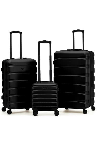 SAFIR TRUNK 3-Piece Suitcase Set (40x30x20cm + Medium + Large)