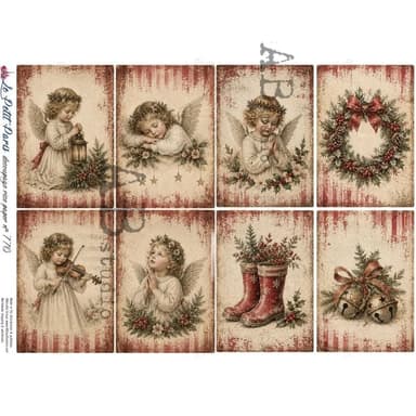 Heaven's Christmas Song Rice Paper (770) - Le Petit Paris/AB Studios