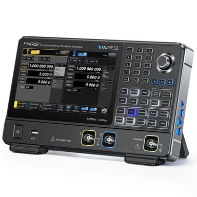 FNIRSI® DPG1122 120MHz 1.2GSa/s Dual Channel Function Arbitrary Waveform Generator
