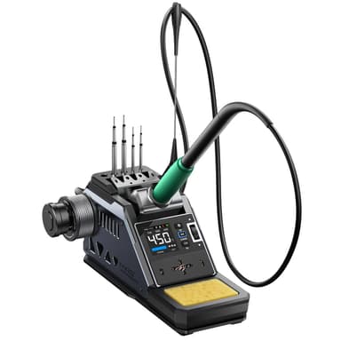 FNIRSI® DWS-P2 100W Portable Soldering Station, 18650 Battery, 212℉~842℉