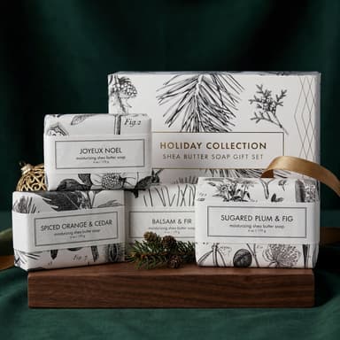 Holiday Scents - Shea Butter Soap Gift Set