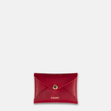 The Envelope Wallet in Cherry