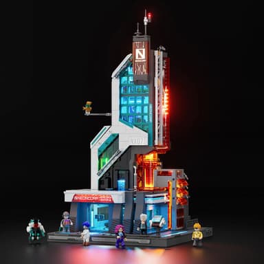Neon Tech Tower