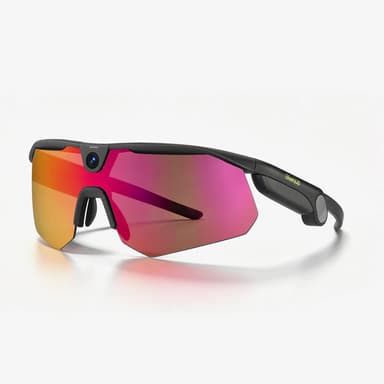 BleeqUp Ranger AI Sports Camera Glasses - Standard Lenses