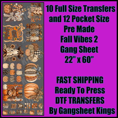 Fall Vibes 2 Gangsheet