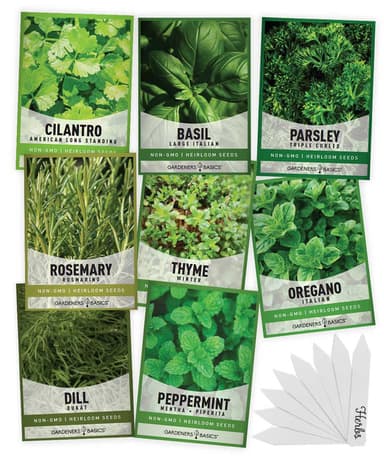 Herb Seed Set | 8 Variety Pack