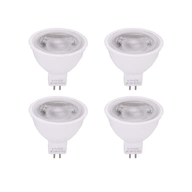 Gardenreet 5W MR16 LED Bulb, AC/DC 12V Low Voltage, GU5.3 Bi-Pin Base, 450 Lumens 35W Halogen Equivalent, 45 Degree Spot night light bulb for Outdoor Soptlight,