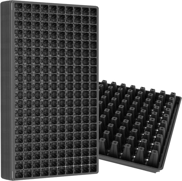 Gardzen 10 Pack 200 Cell Seed Starter Trays