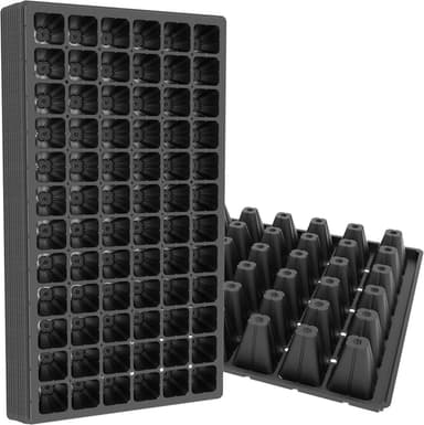 Gardzen 10 Pack 72 Cell Seed Starter Trays