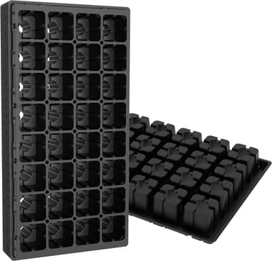 Gardzen 10 Pack 32-Cell Seed Starter Trays