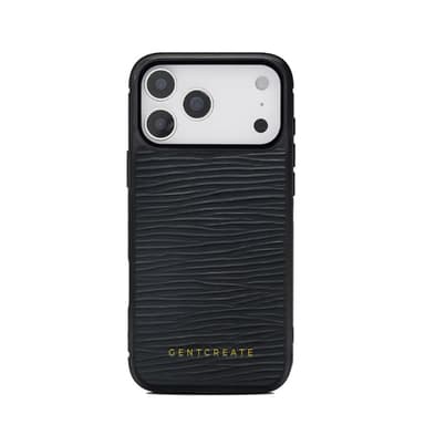 Leather iPhone Case Wave Pattern