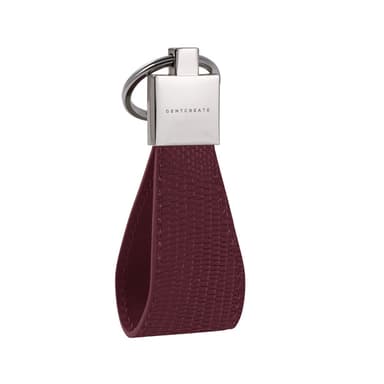 Lizard Leather Keychain