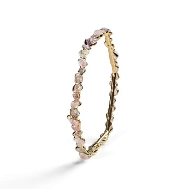 Merinda Signature Raw Fancy Sapphire Bangle