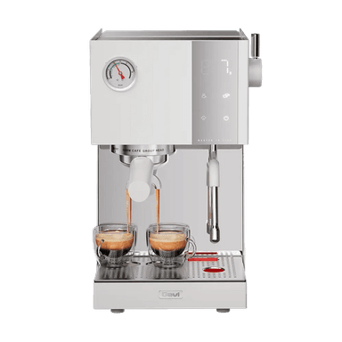 GEVI 20 Bar Semi Automatic Espresso Coffee Machine with OPV and Dual Display Touch Screen ECMN0