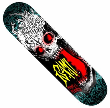 Powell Peralta Isamu Yamamoto Skull Freestyle Deck 7.25