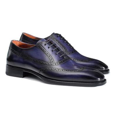 Hand-Dyed Brogue Oxford-Sale(Ships to the US only)