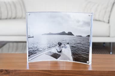 11" x 14" Curved Photo