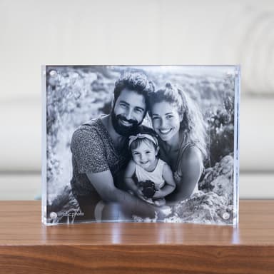8" x 10" Curved Photo