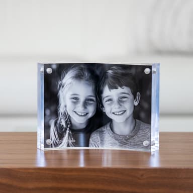 5" x 7" Curved Photo