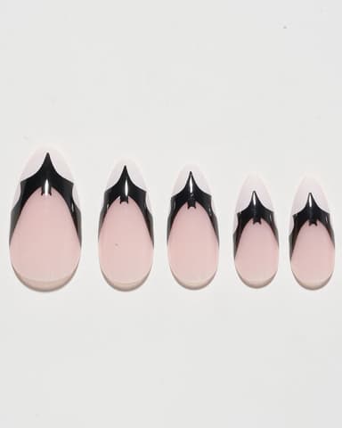 Batwing French / White