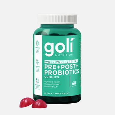 Goli Nutrition Probiotic+ Gummies  |  Unit = Case of 24 FAIRE