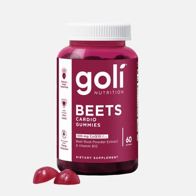 Goli Nutrition Beets Cardio Gummies  |  Unit = Case of 24 - FAIRE
