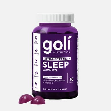 Goli Nutrition Extra-Strength Sleep Gummies  |  Unit = Case of 24 FAIRE