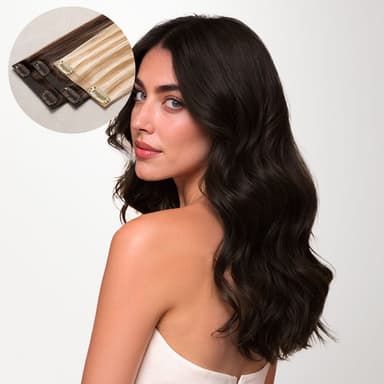 Light Brown (2A) Seamless Clip-Ins [Clearance]