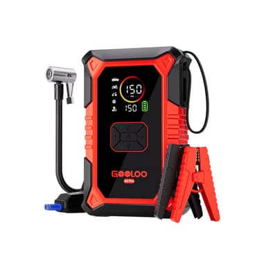 GOOLOO A3 Pro 3000A Supersafe Jump Starter with Air Compressor
