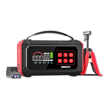 GOOLOO A9 Ultra 6000A Supersafe Jump Starter with Air Compressor