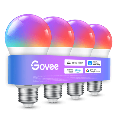 Govee A19 Smart LED Light Bulbs E26 800lm