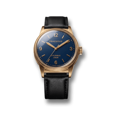 250th Anniversary Bronze - Black Leather