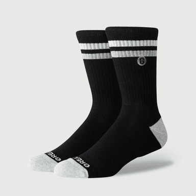 The Varsity Crew Sock - Nero