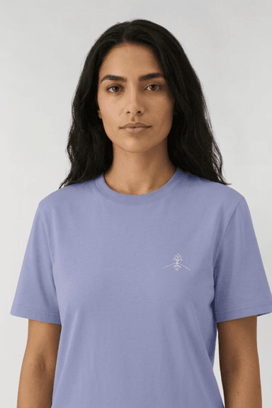 Camiseta algodón orgánico - Lavanda