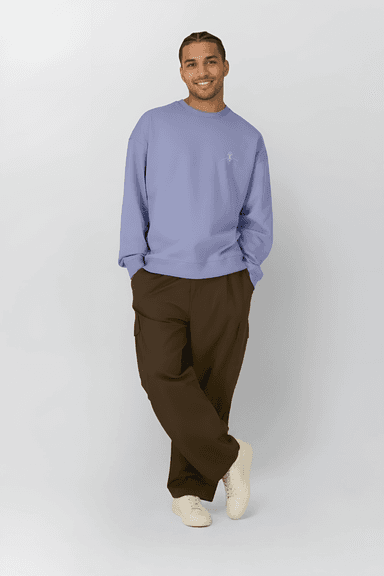 Sudadera algodón orgánico - Lavanda