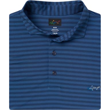 ML75 Herringbone Stripe Polo
