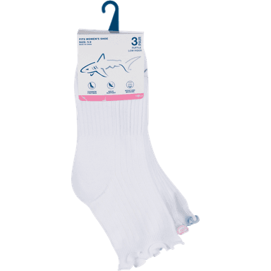 Women's Ruffle Sock (3-Pack)