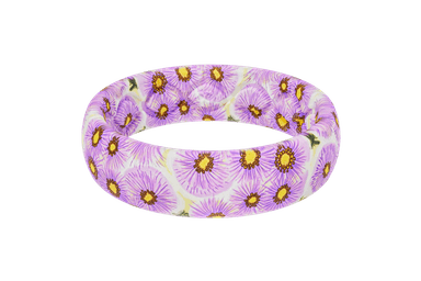 September Aster Thin Ring