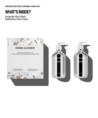 Chrome Hand Set Holiday Gift Kit