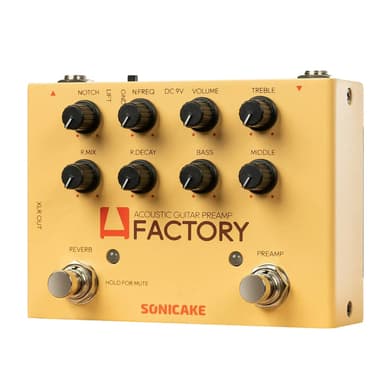 SONICAKE A Factory Analog Preamp & Digital Reverb Pedal – QDS-04