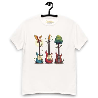 Nature Guitar Harmony Unisex classic tee