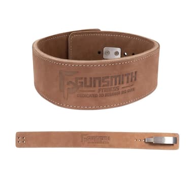 Clearance - Shibusa Brown Leather Lever Belt