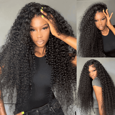 [USA Shipping Address Only] Best Seller Clearance Sale Long Length 26-30 Inch Lace Front Wigs 100% Human Hair - Straight / Body Wave / Curly Glueless Wigs Subsc