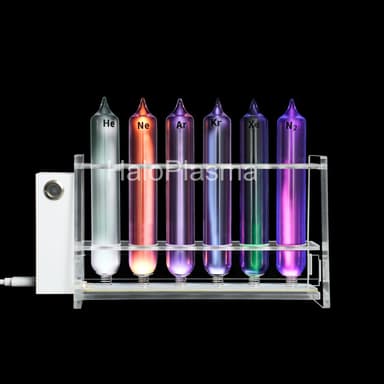 Lumora Colorful Glass Tube Lamp – Contemporary Desk Light for Home and Office