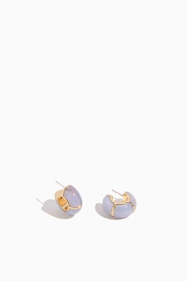 Zellige Hoops in Blue Lace