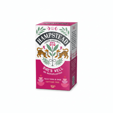 Organic She's Well Herbal Tea Bags