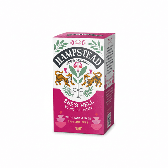 Organic She's Well Herbal Tea Bags