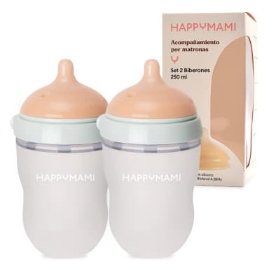 Set de 2 biberones personalizados